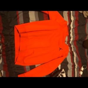 Orange Jordan sweatshirt